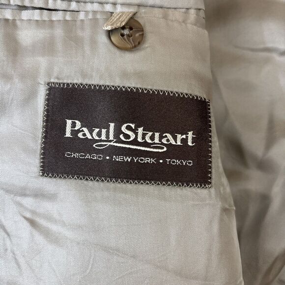 Paul Stuart Blazer Sport Coat 46L Extra Long - Picture 8 of 9
